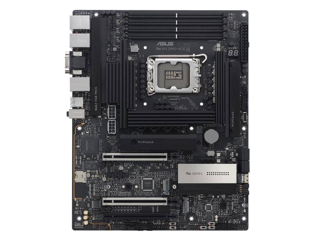 ASUS Pro WS Z890-ACE SE  
BUILT FOR PROS  
M.2 PCIe 5.0  
Pro SERIES