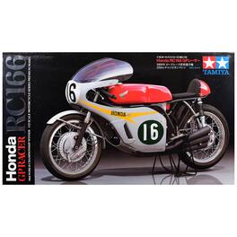 Model Kit Honda RC166 GP Racer Motorcycle 1/12 Scale Model by Tamiya