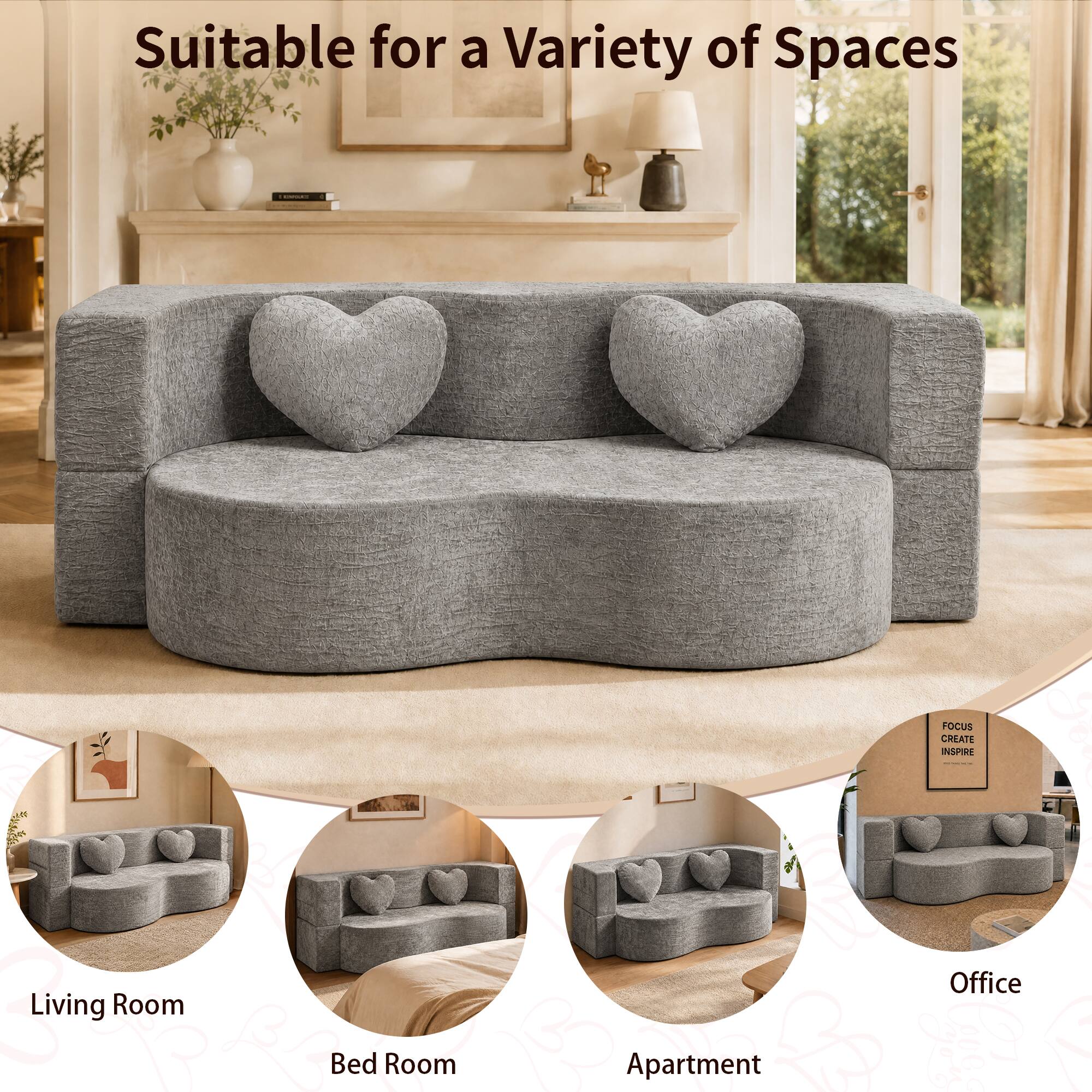 Suitable for a Variety of Spaces

Living Room
Bed Room
Apartment
Office