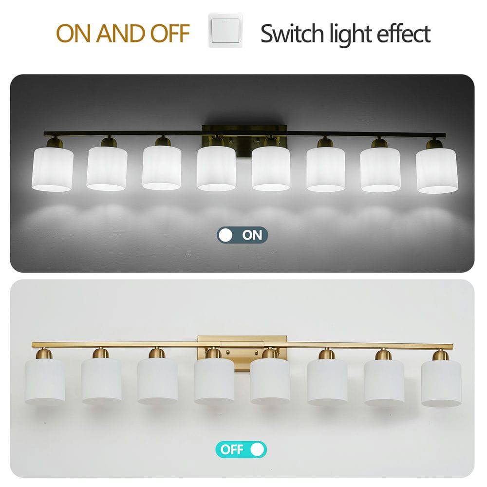 ON AND OFF  
Switch light effect  

ON  

OFF