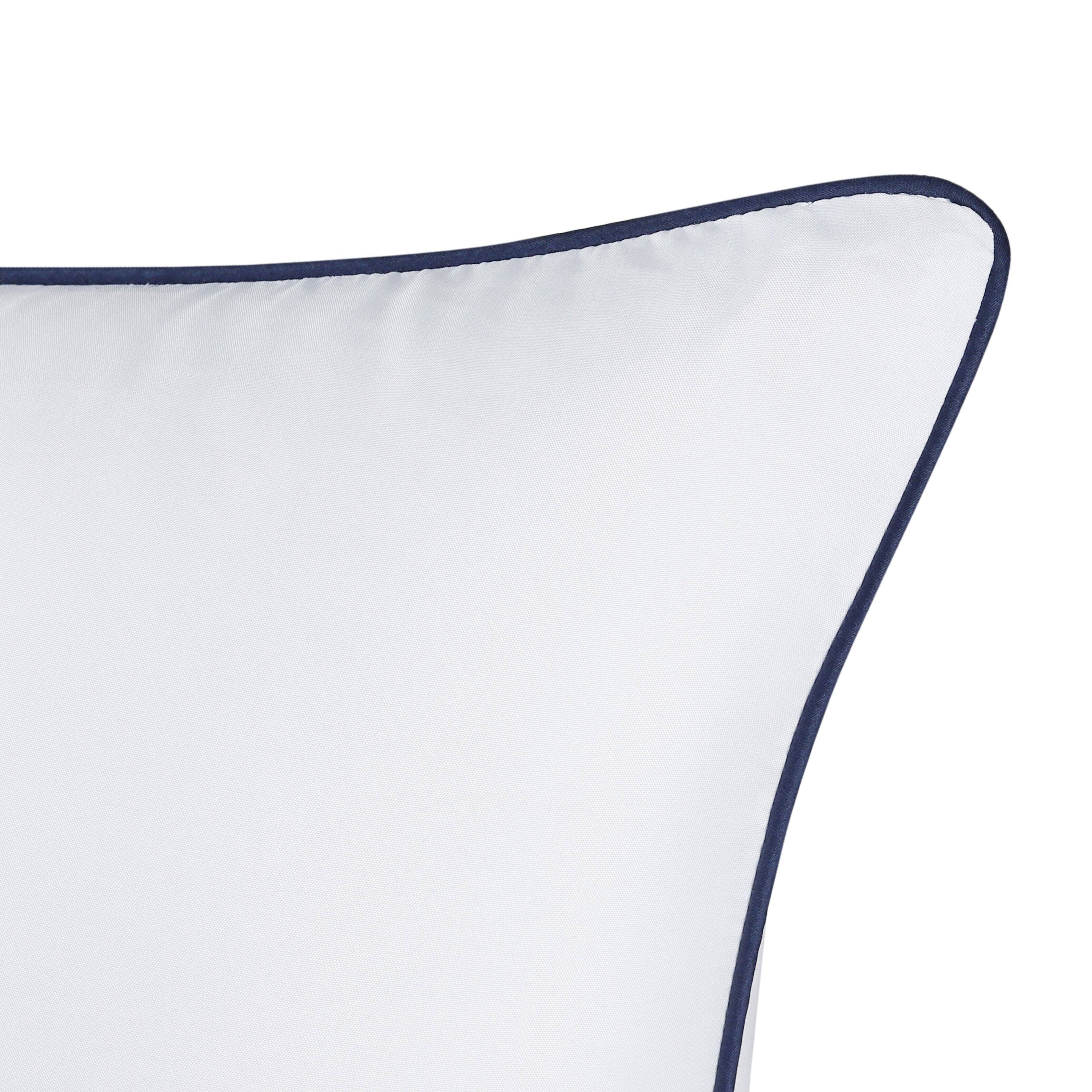 Alt View 1. Dan River - Dan River 2 Pack Down Alternative Pillow Set (White) - Standard.