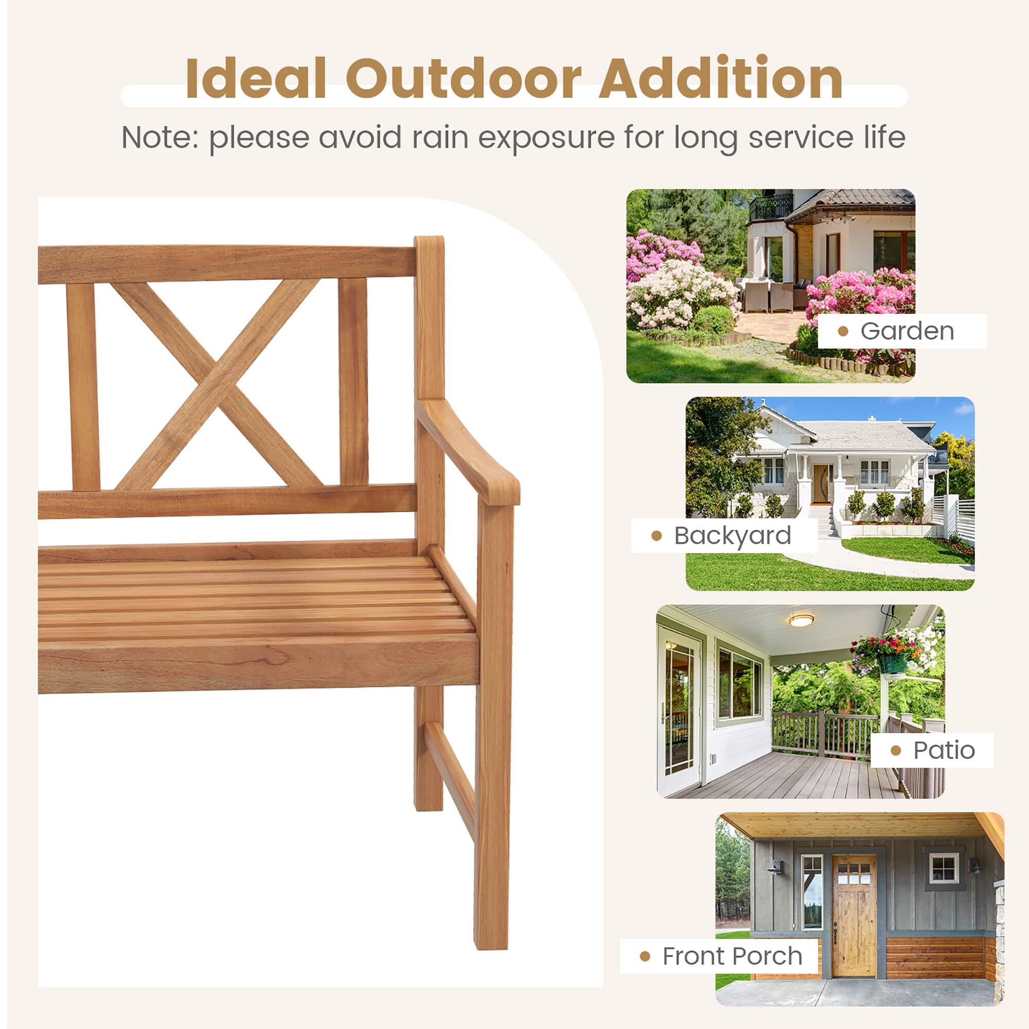 Ideal Outdoor Addition

Note: please avoid rain exposure for long service life

Garden
Backyard
Patio
Front Porch