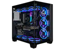 CLX - Gaming Desktop - AMD Ryzen 7 9800X3D, 32GB DDR5, RTX 5080 16GB, 2TB SSD, WiFi, Win 11 - Black