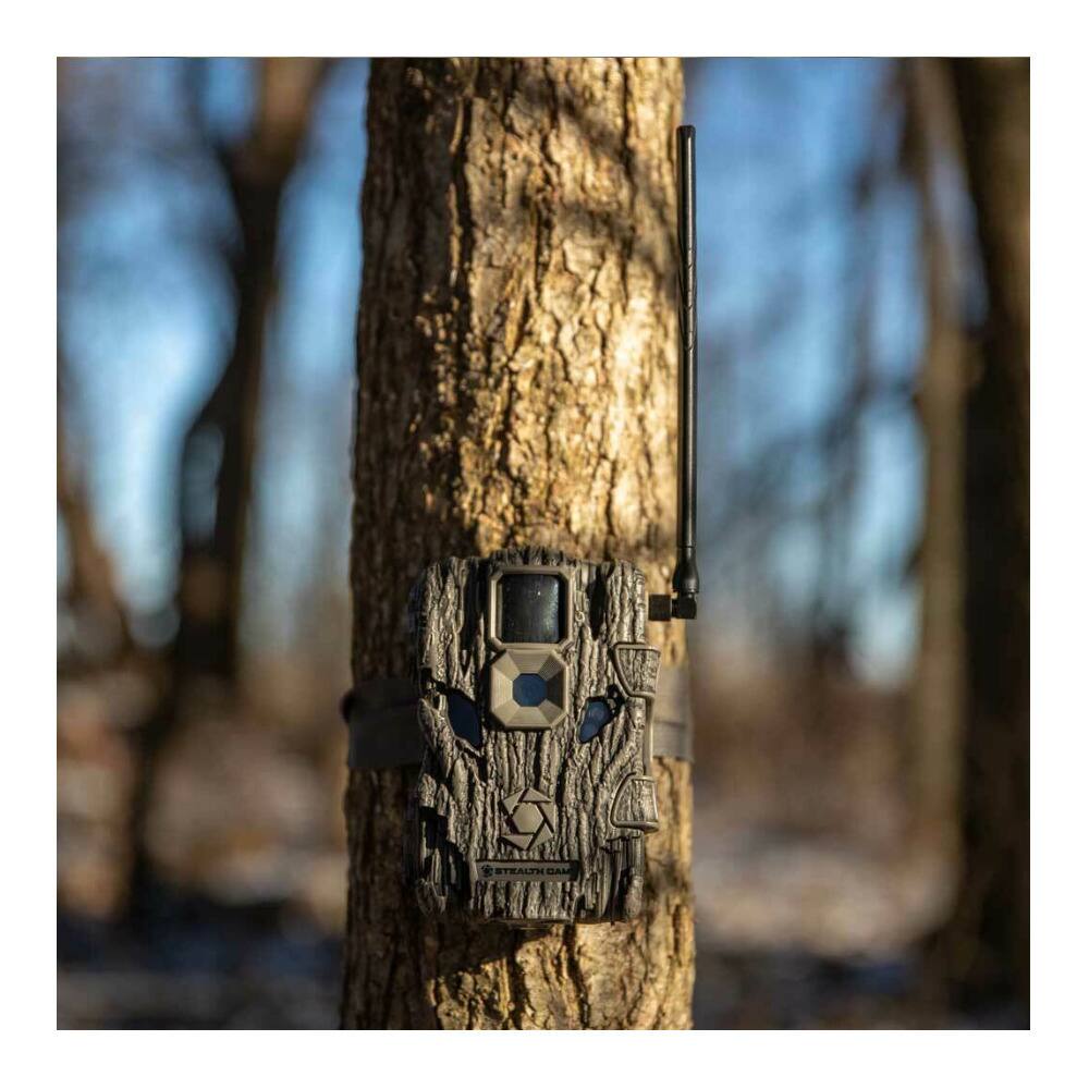 Back. Stealth Cam - Stealth Cam Fusion X 26MP Trail Camera (AT&T).