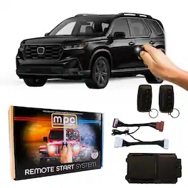 MPC - Remote Start Kit For Honda Pilot 2023-2025 | 2-Way 4-Button Remotes | Plug & Play - Black