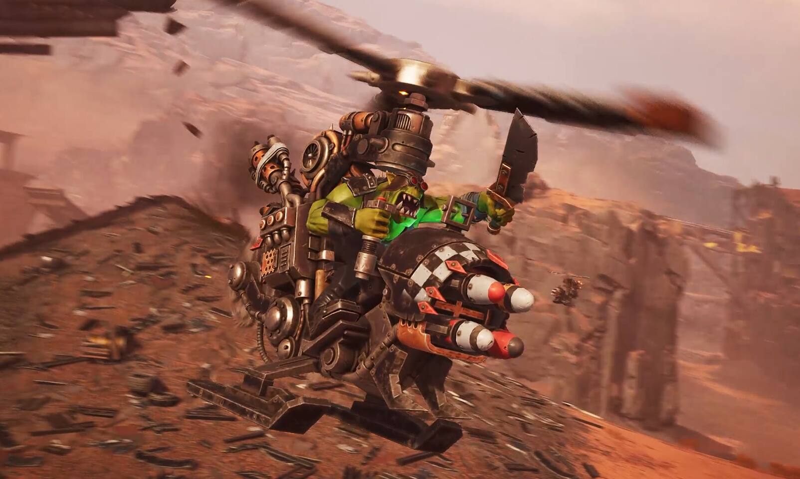 Left. Wired Productions - Warhammer 40,000: Speed Freeks.