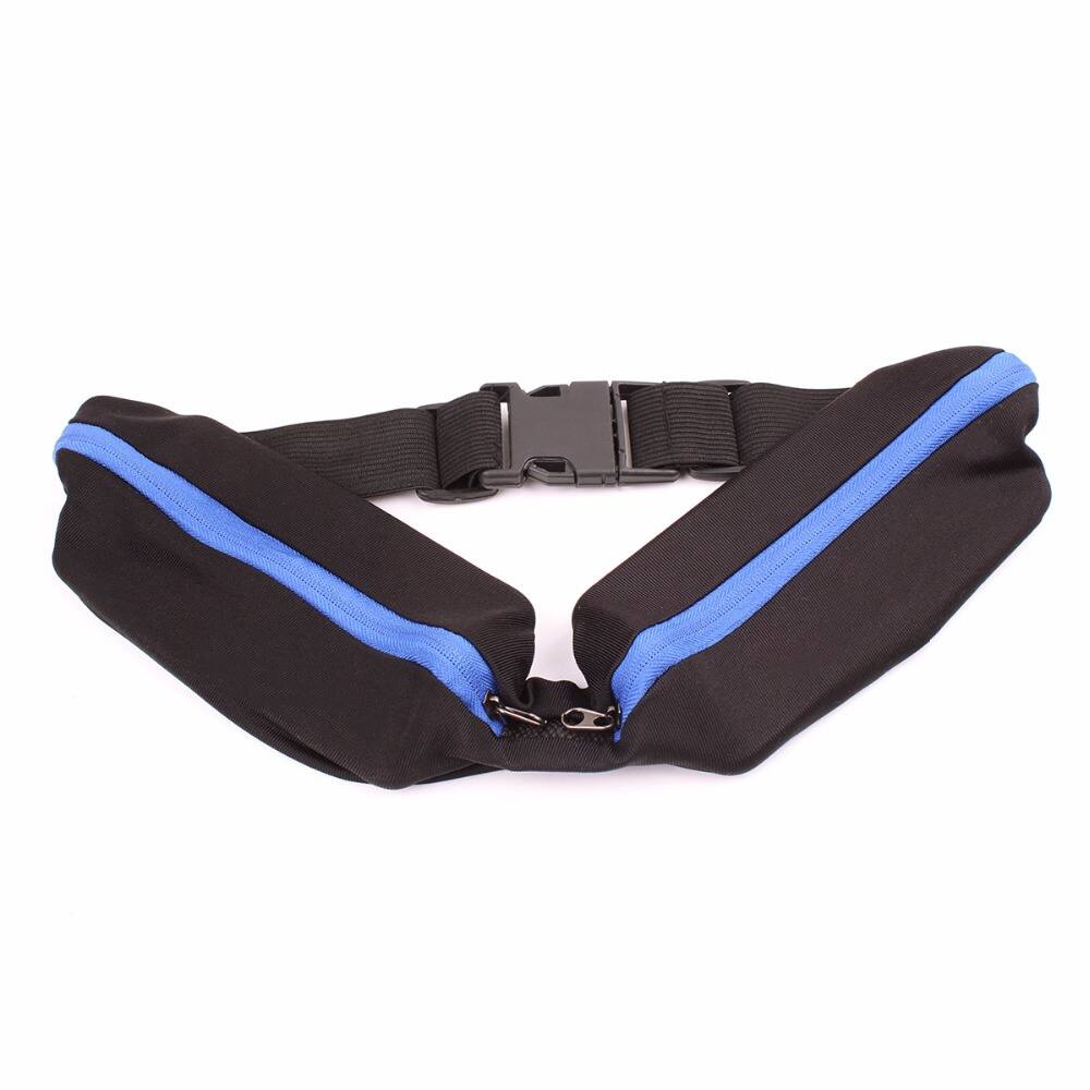 Alt View 1. JupiterGear - Dual Pocket Running Belt Sports and Travel Fanny Pack for Jogging, Cycling and Outdoors - Royal Blue.