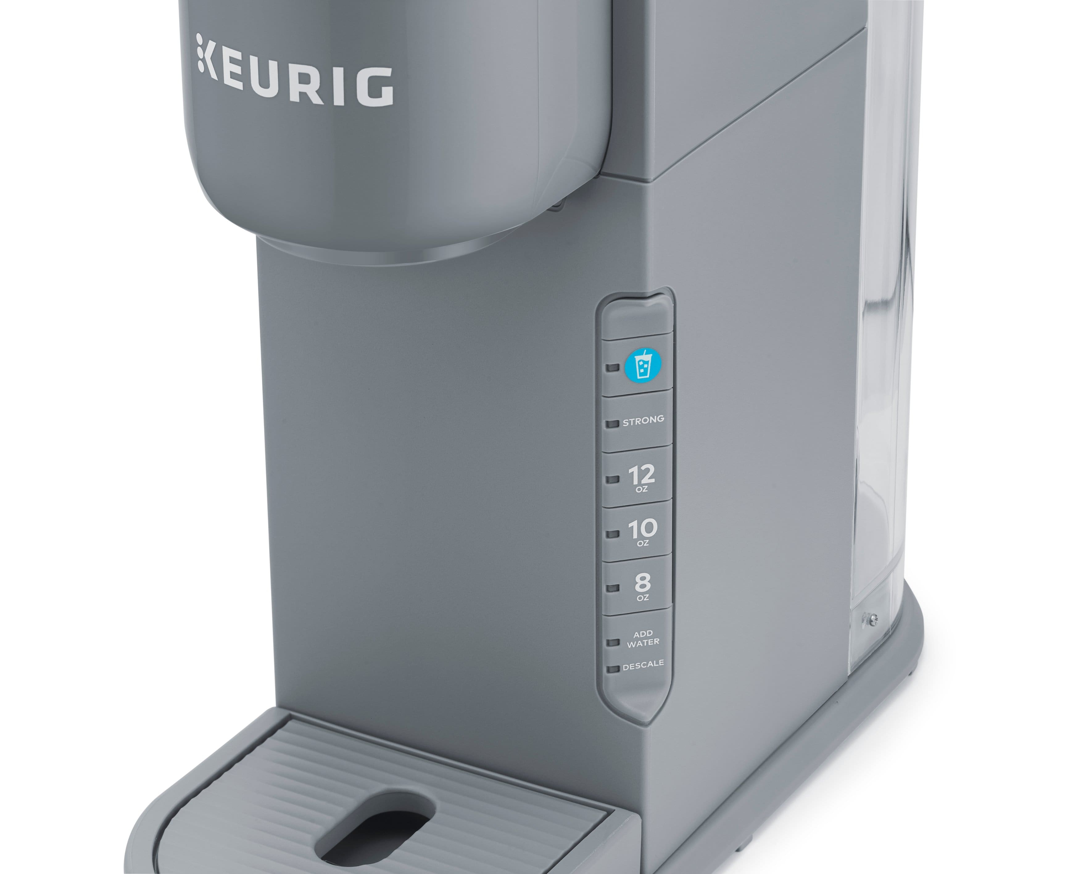 Alt View 1. Keurig - K-Iced Single Serve K-Cup Pod Coffee Maker - Gray.