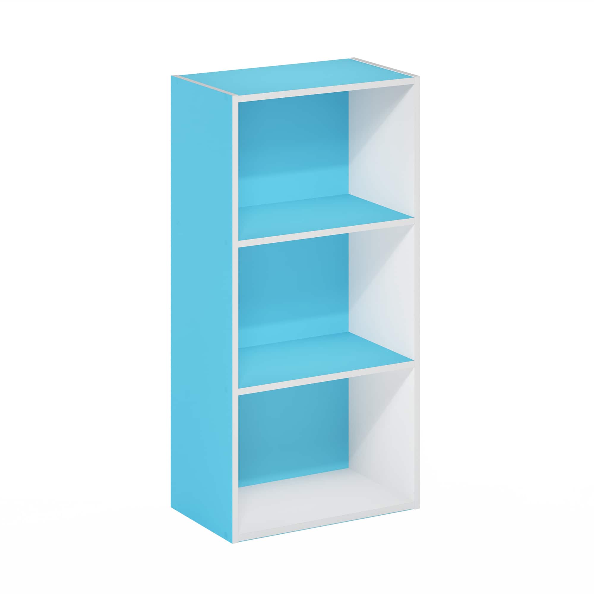 Furinno - Cubicle Triple Thick Frame Decorative Cube Storage Organizer, 12-Cube - White