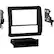 Front. Metra - Dash Kit for Select 1992-1998 Ford F-250/350/450/550/650/750 F-Series Pickup Bronco DDIN - Black.