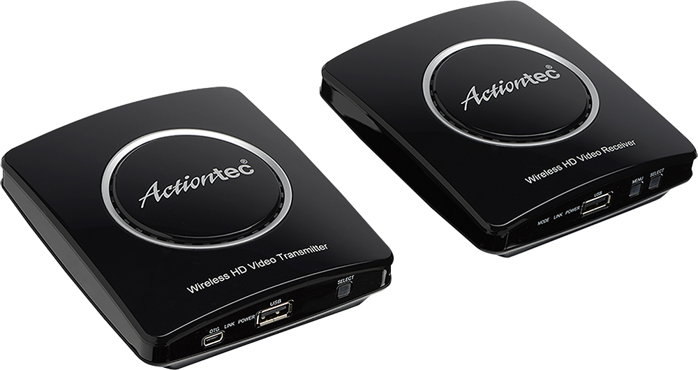 Wireless HDMI Transmitter and Receiver Black