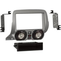 Metra - Dash Kit for Select 2010-2015 Chevrolet Camaro - Silver - Front_Zoom