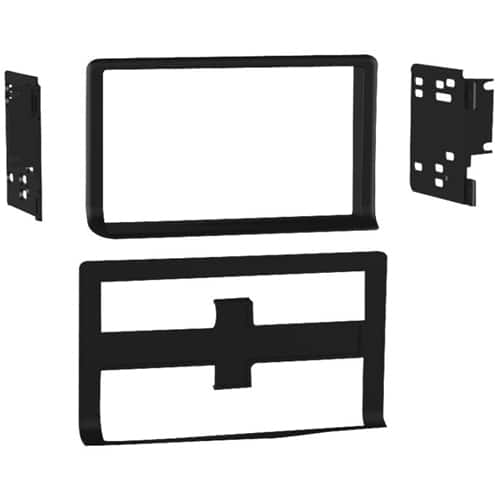 Front. Metra - Dash Kit for Select 1992-1996 Ford E-150 Club DDIN - Black.