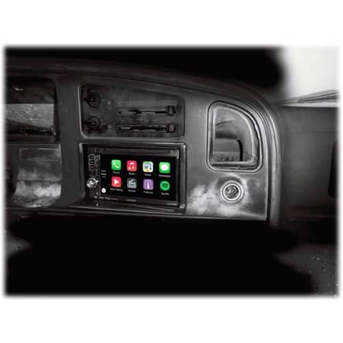 Alt View 11. Metra - Dash Kit for Select 1992-1996 Ford E-150 Club DDIN - Black.