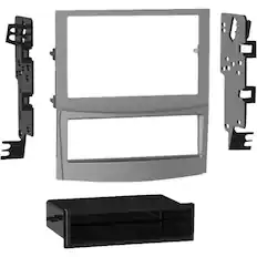 Front. Metra - Dash Kit for Select 2010-2014 Subaru Outback DIN DDIN - Black.
