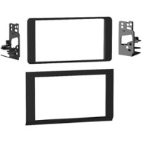 Metra - Dash Kit for Select Chevrolet and GMC Vehicles - Black - Front_Zoom