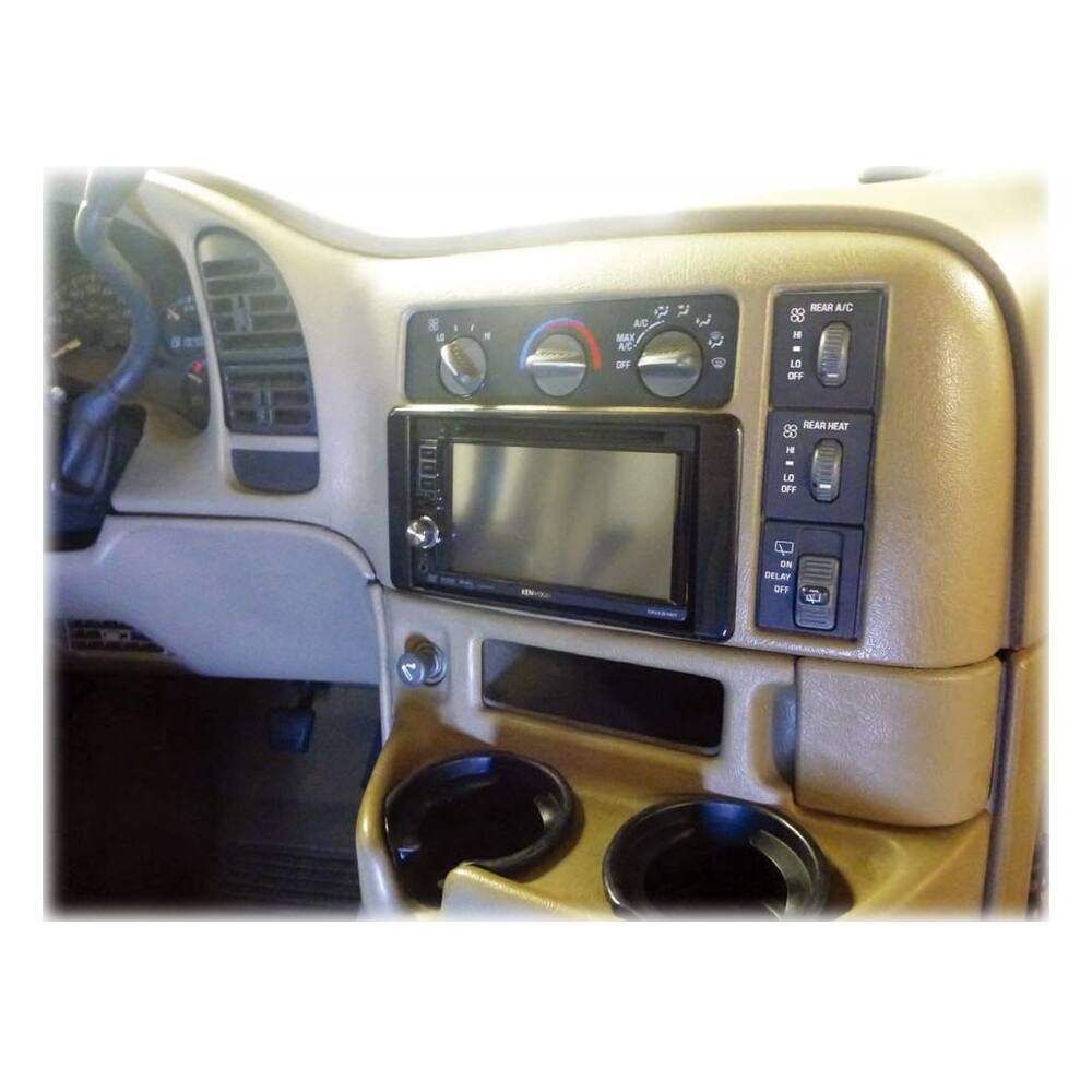 Alt View 12. Metra - Dash Kit for Select 1996-2005 Chevrolet Astro DDIN - Black.