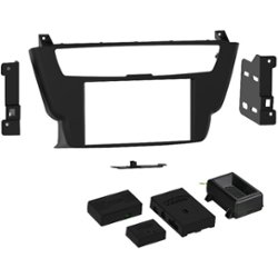 Metra - Dash Kit for Most 2014-2016 BMW Vehicles - Black - Front_Zoom