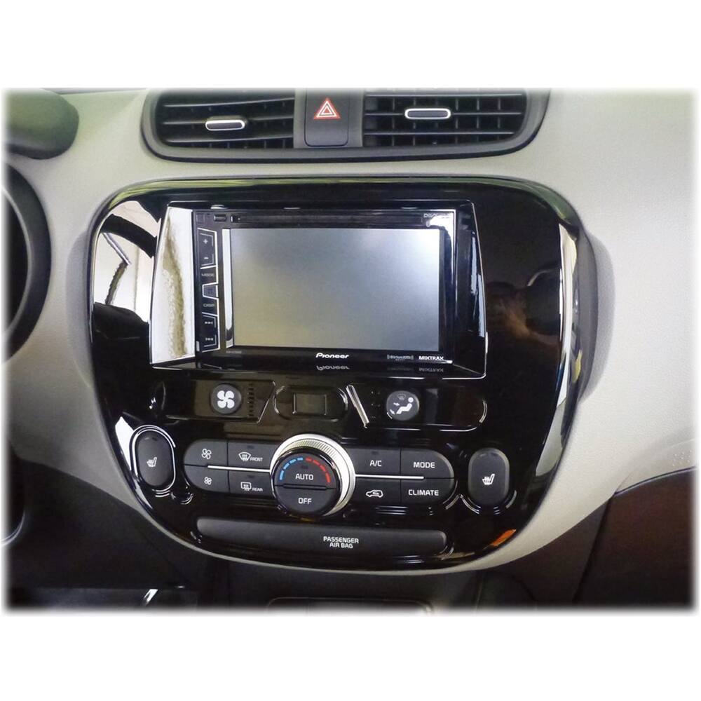 Alt View 11. Metra - Dash Kit for Select 2014-2019 Kia Soul - High Gloss Black.