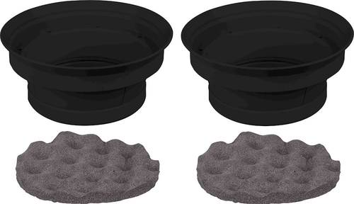 Metra - Speaker Baffle Kit for Most 6.5 Speakers (2-Pack) - Black was $19.99 now $14.99 (25.0% off)