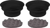 Metra - Speaker Baffle Kit for Most 6.5" Speakers (2-Pack) - Black