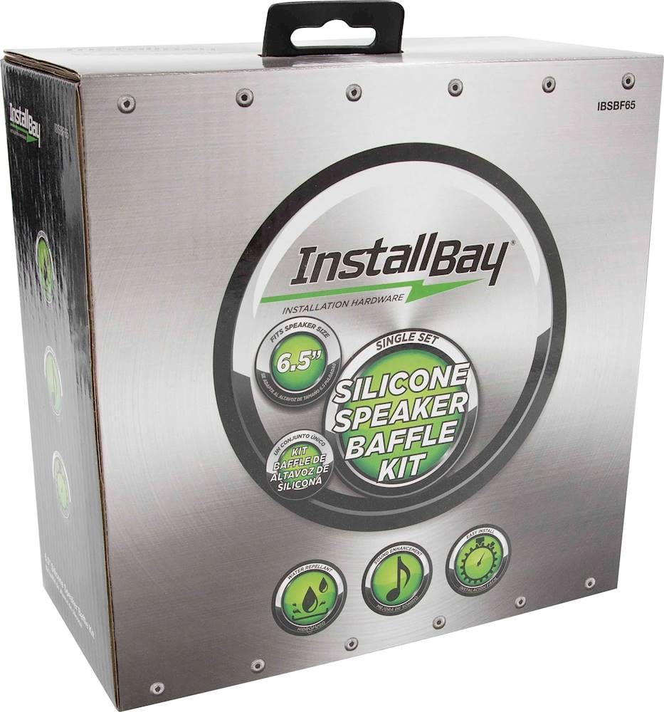 Alt View 15. Metra - Speaker Baffle Kit for Most 6.5" Speakers (2-Pack) - Black.