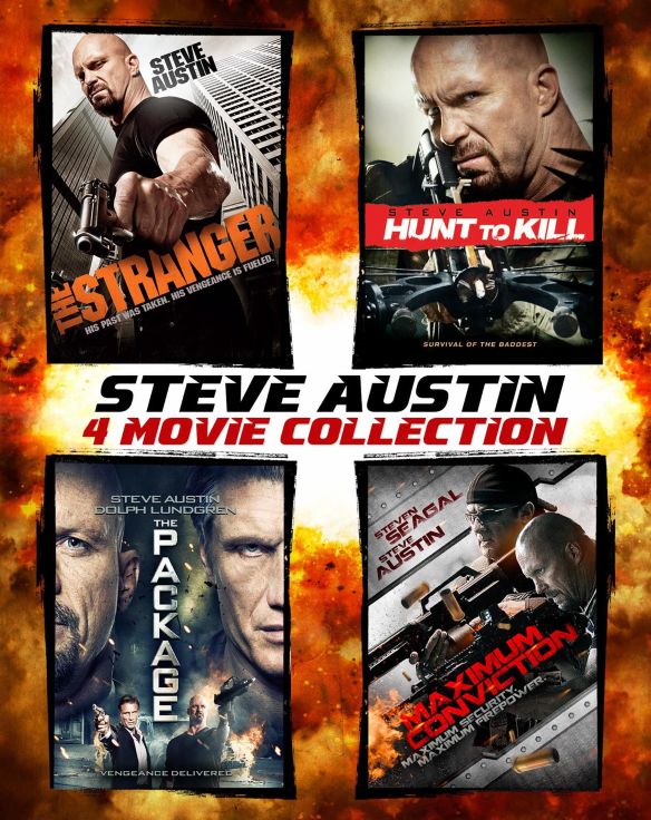  Steve Austin: 4 Movie Collection [4 Discs] [SteelBook] [Blu-ray]