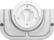 Front. Meural - Swivel Mount for Leonora and Winslow Canvases - White/Silver.