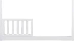 Karla Dubois - Wooster Toddler Rail - Pure White - Front_Zoom