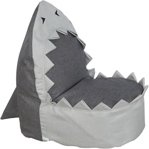 Karla Dubois - Sharky the Shark Bean Bag - Gray