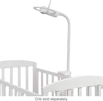 Motorola - Halo+ Video Baby Monitor with Wi-Fi camera and 4.3" Screen - White - Front_Zoom