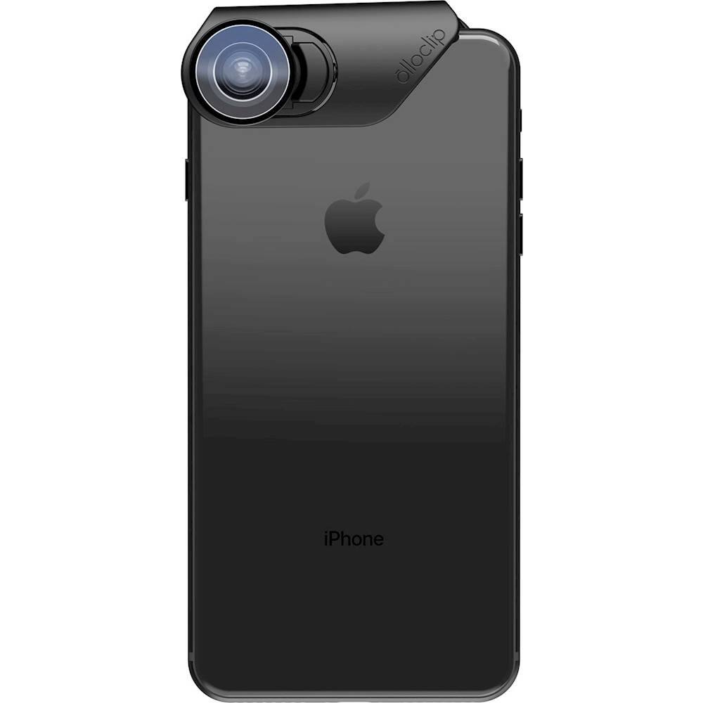 Best Buy Olloclip Fisheye Super Wide And Macro Essential Lenses For Apple Iphone 7 7 Plus 8 And 8 Plus Black Oc 0000284 Eu