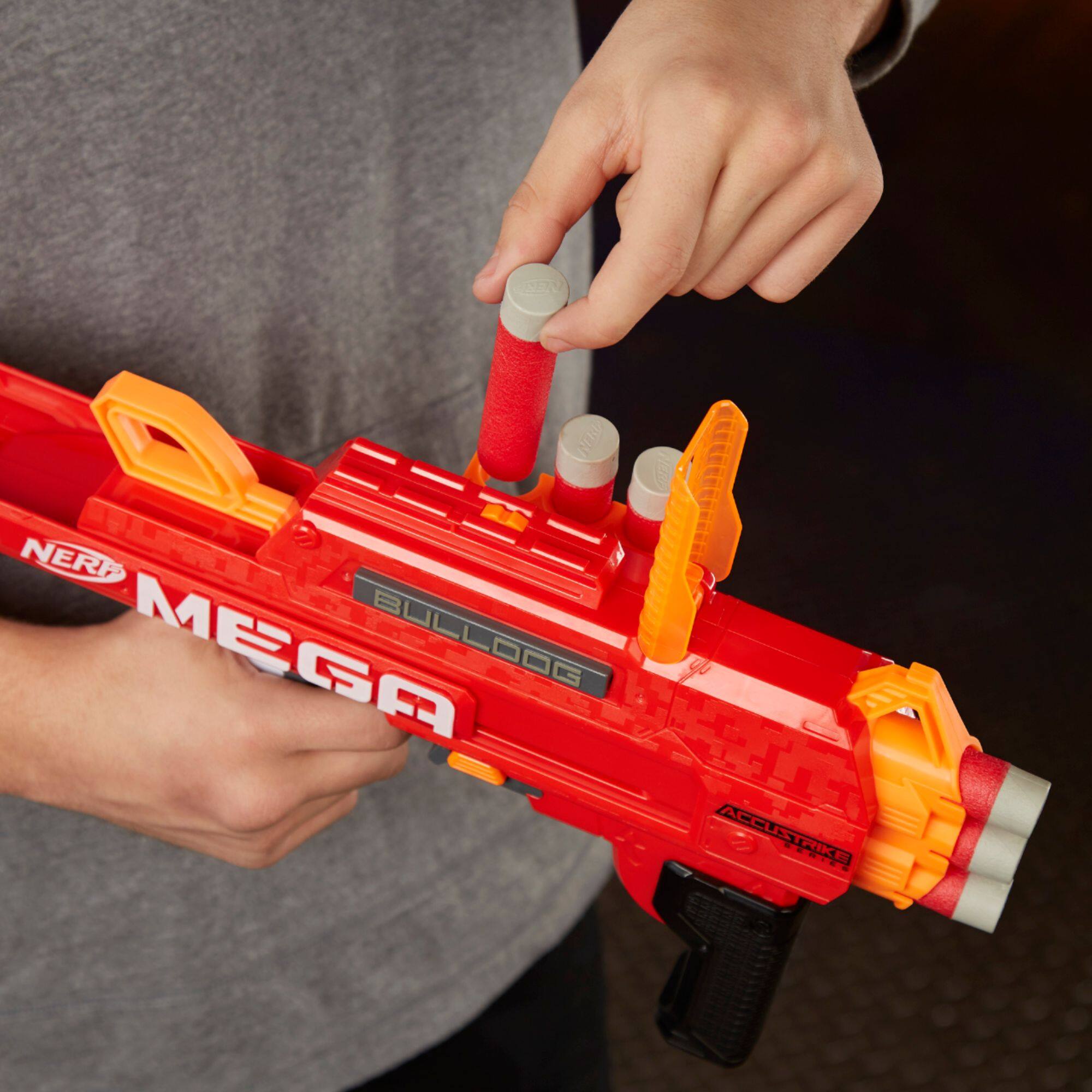 NERF Accustrike Mega Bulldog Blaster Hasbro BRAND 2 Modes for sale online 