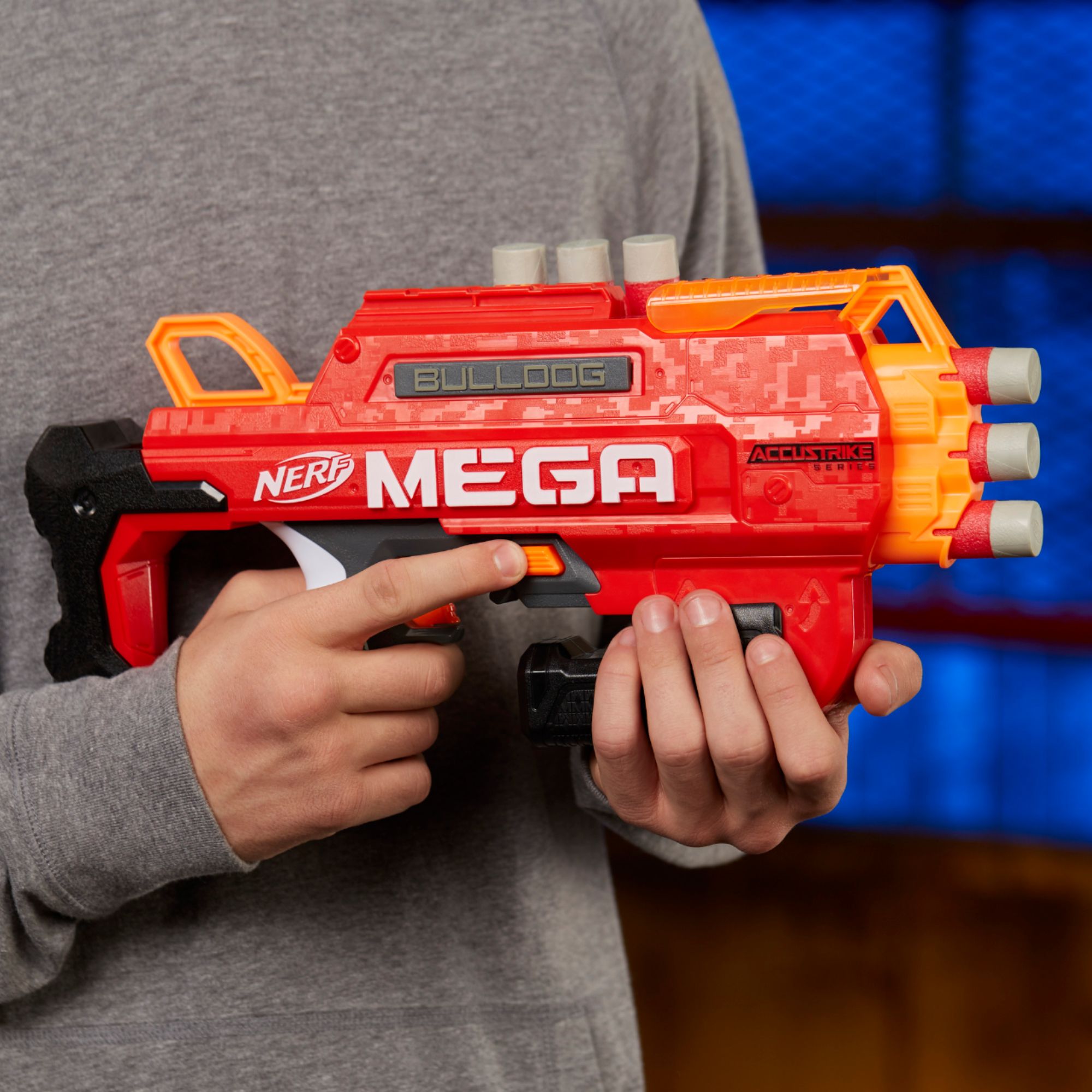 NERF Accustrike Mega Bulldog Blaster Hasbro BRAND 2 Modes for sale online 