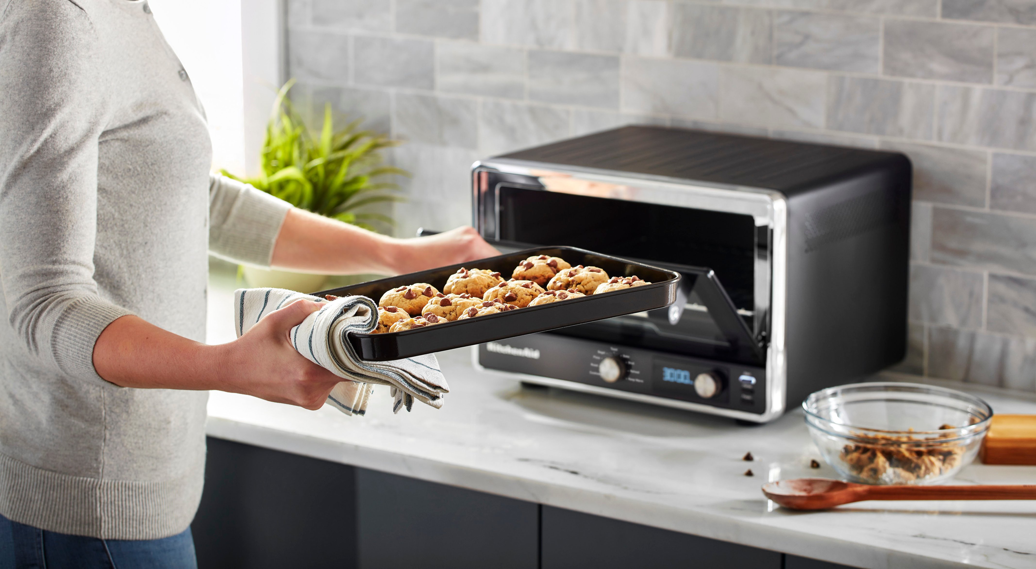 glimt Nybegynder asiatisk KitchenAid KitchenAid® Digital Countertop Oven KCO211 Black Matte KCO211BM  - Best Buy