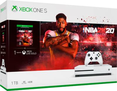 Microsoft Xbox One S 1tb Nba 2k20 Bundle 234 00998 Best Buy
