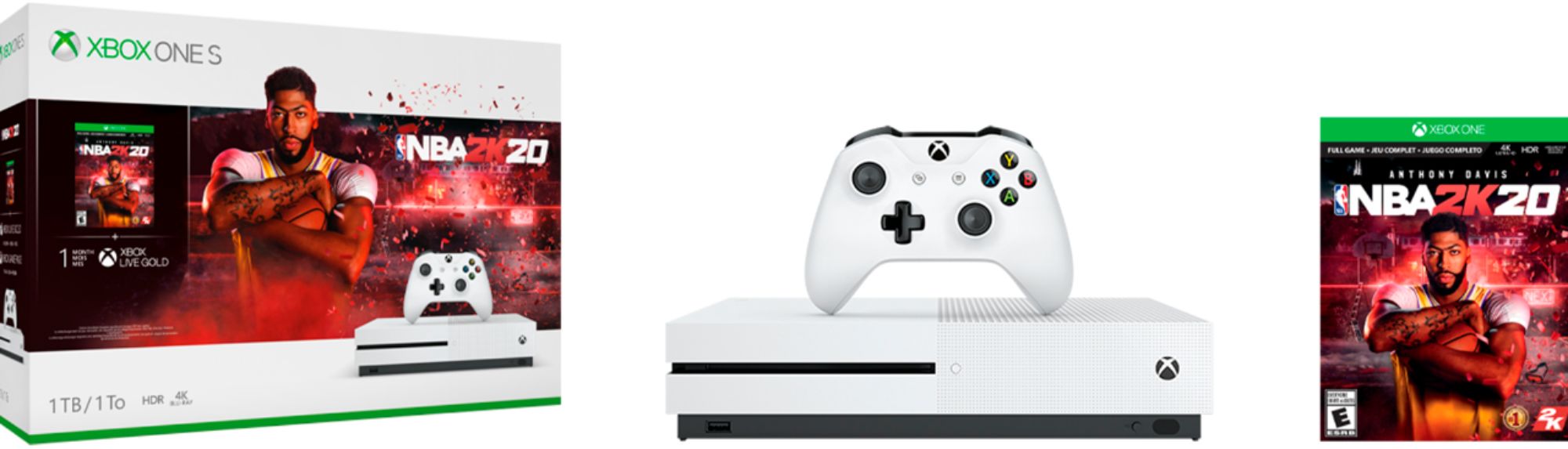 Microsoft Xbox One S 1tb Nba 2k20 Bundle White 234 00998 Best Buy - xbox 360 roblox esrb e for everyone fav roblox