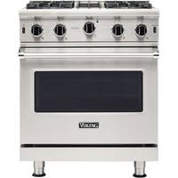 Viking - Professional 5 Series 4.0 Cu. Ft. Freestanding Gas Convection Range - Stainless steel - Front_Zoom