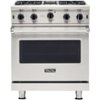 Viking - Professional 5 Series 4.0 Cu. Ft. Freestanding Gas Convection Range - Stainless Steel