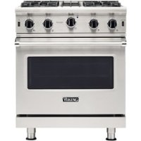 Viking - Professional 5 Series 4.0 Cu. Ft. Freestanding Gas Convection Range - Stainless Steel - Front_Zoom