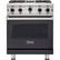Front. Viking - Professional 5 Series 4.0 Cu. Ft. Freestanding Gas Convection Range - Graphite Gray.