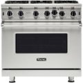 Front Zoom. Viking - Professional 5 Series 5.1 Cu. Ft. Freestanding Gas Convection Range - Stainless Steel.