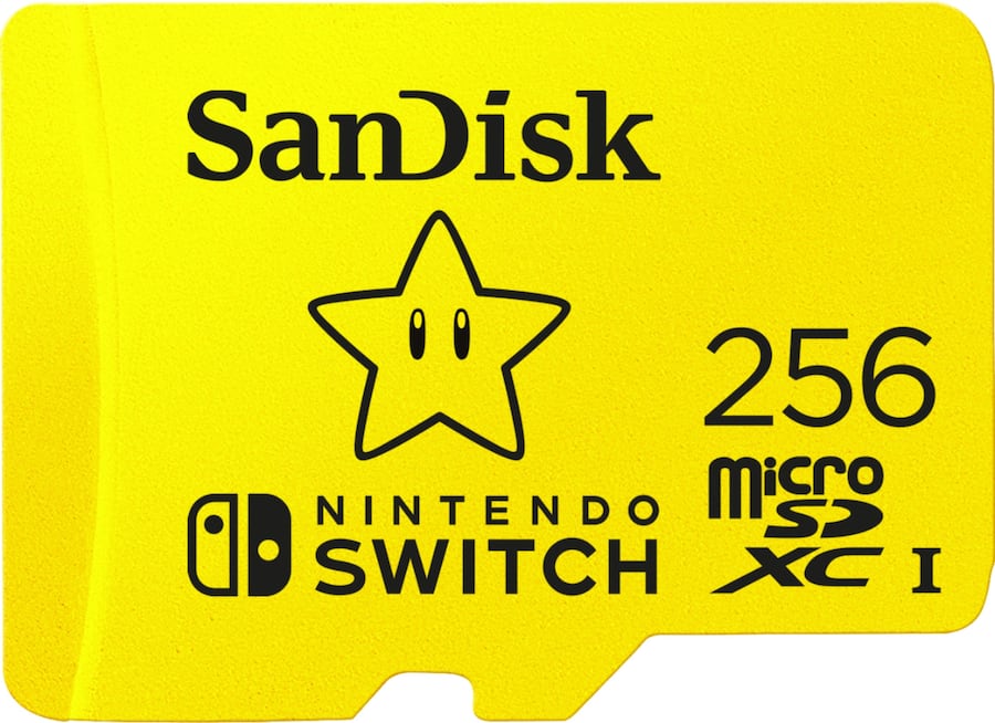 SanDisk 256GB microSDXC UHS I Memory Card for Nintendo Switch 1 SanDisk 256GB microSDXC UHS I Memory Card for Nintendo Switch 1
