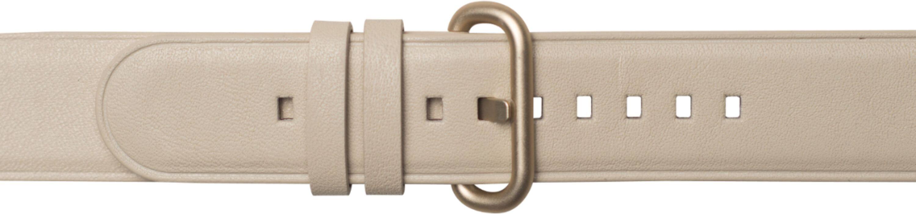 Alt View 11. Samsung - Leather Watch Band for Galaxy Watch 42mm, Watch Active and Watch Active 2 - Rose.