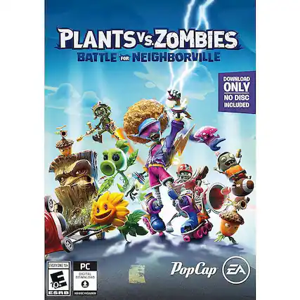 Front. Electronic Arts - Plants vs. Zombies: Battle for Neighborville. - E10+ (Everyone 10+)