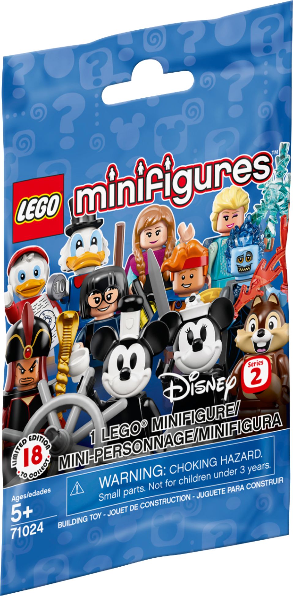 LEGO DISNEY MINIFIGURES SERIES 2 71024 CHOOSE your own Minifigure