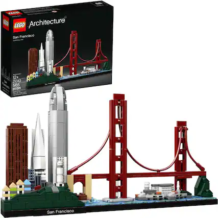Front. LEGO - Architecture San Francisco 21043.
