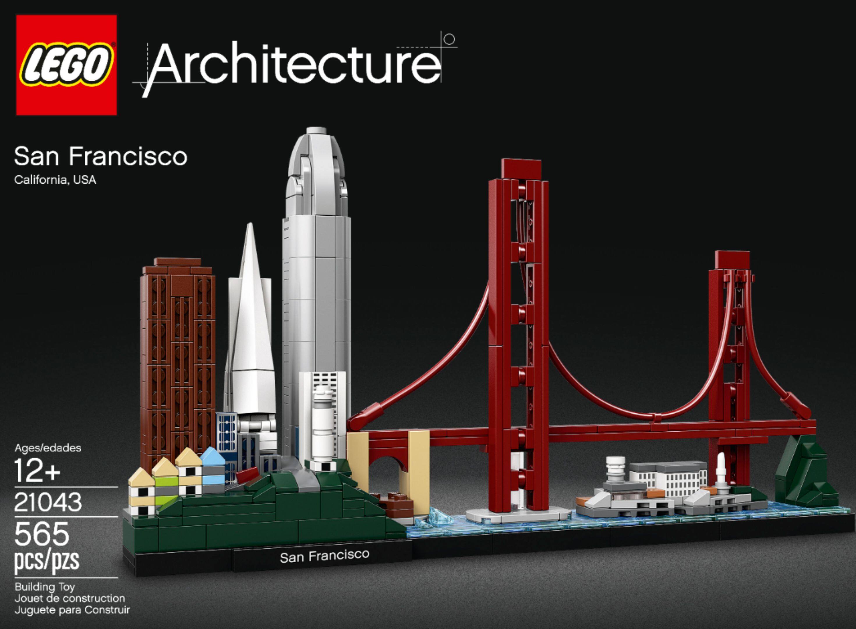 Alt View 11. LEGO - Architecture San Francisco 21043.