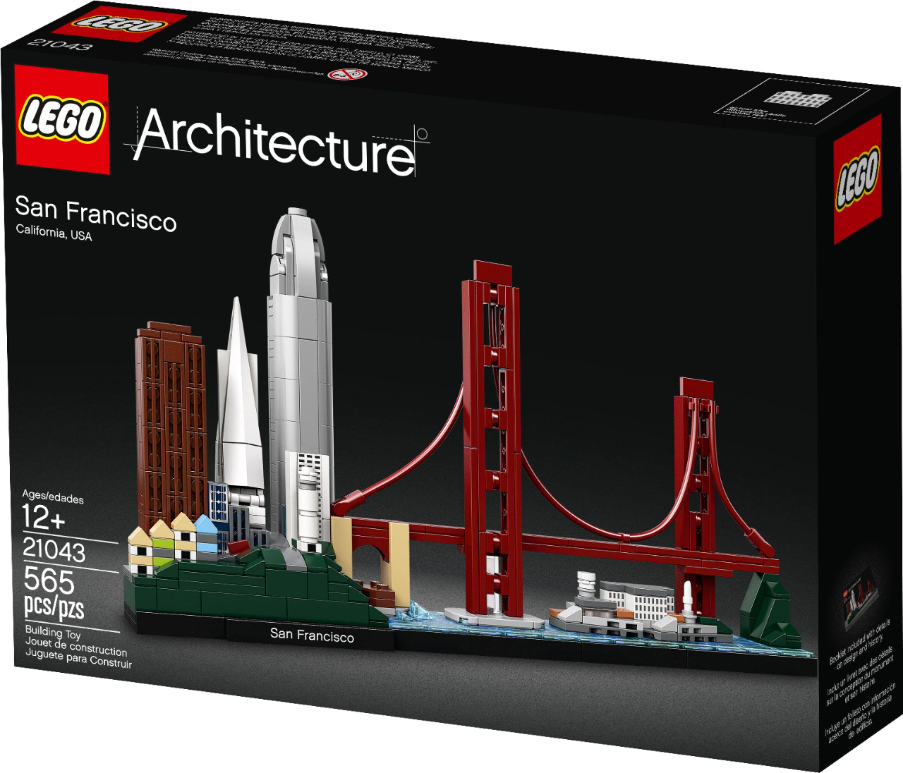 Left. LEGO - Architecture San Francisco 21043.