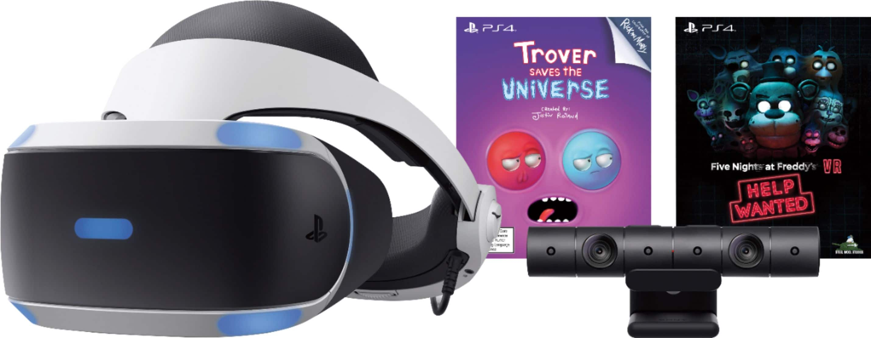 Best Buy Sony PlayStation VR Trover and Five Nights at Freddy s